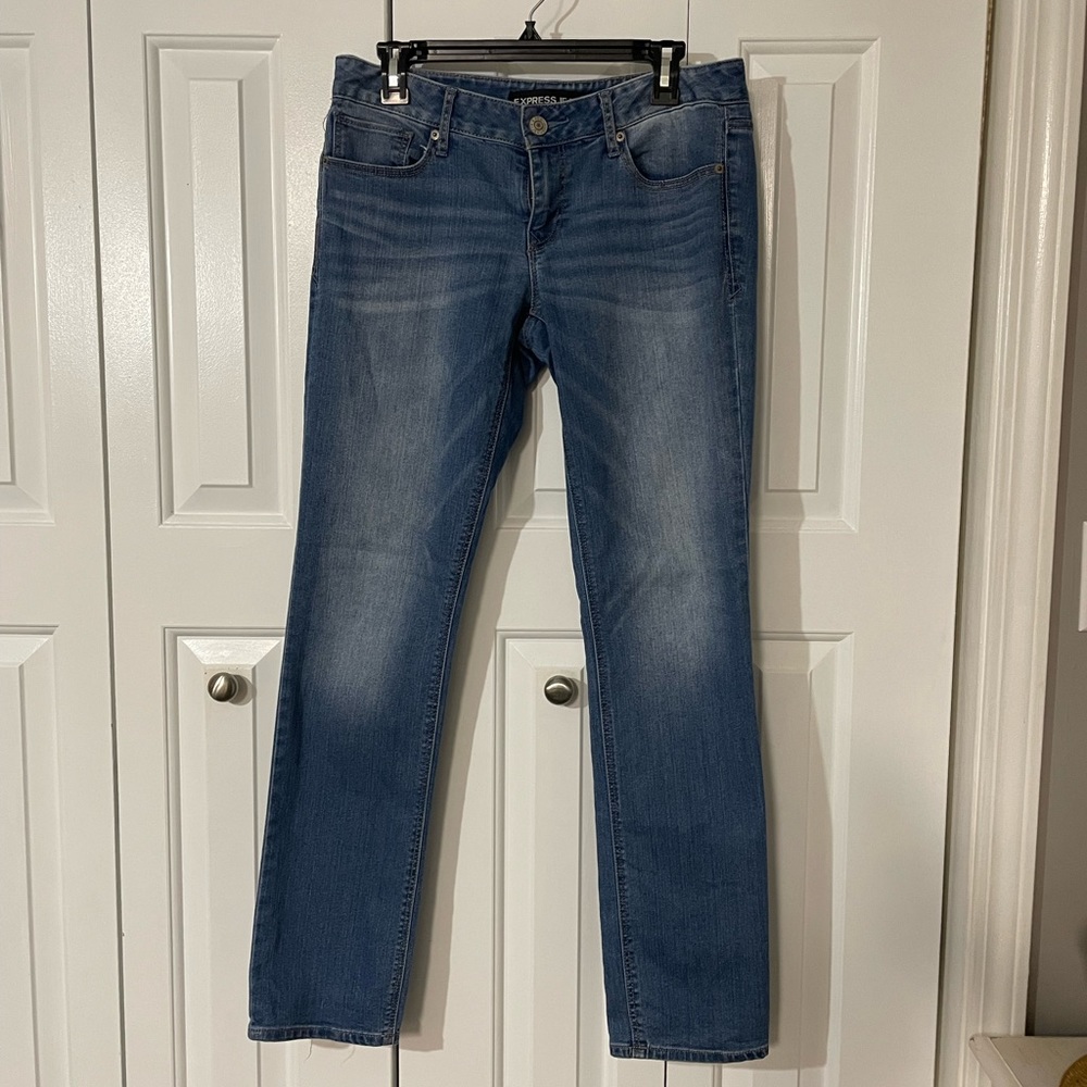 Women’s Express Skinny Low Rise Jeans-Stella-Size 6R